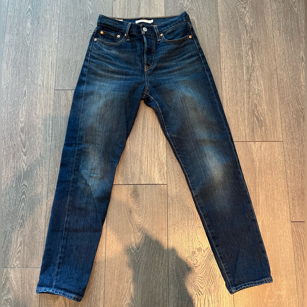Levi’s Cropped Wedgie Straight Denim